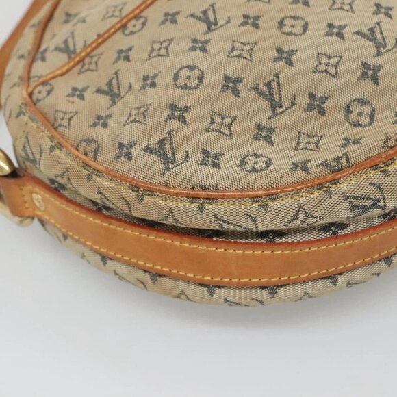 LOUIS VUITTON Monogram Mini Jeanne GM Shoulder Bag Blue M92000 LV Auth hk2688 - Picture 4 of 16